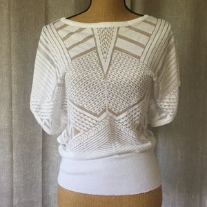WHBM White top Size S